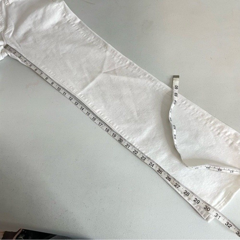 J. Crew Women's White Bootcut Jeans In All Day Stretch Size 28 - Picture 11 of 12